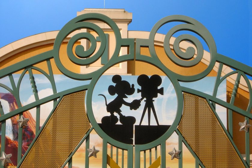 Mickey and Minnie mouse symbol