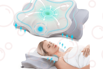 Cervical pillow for hypermobility